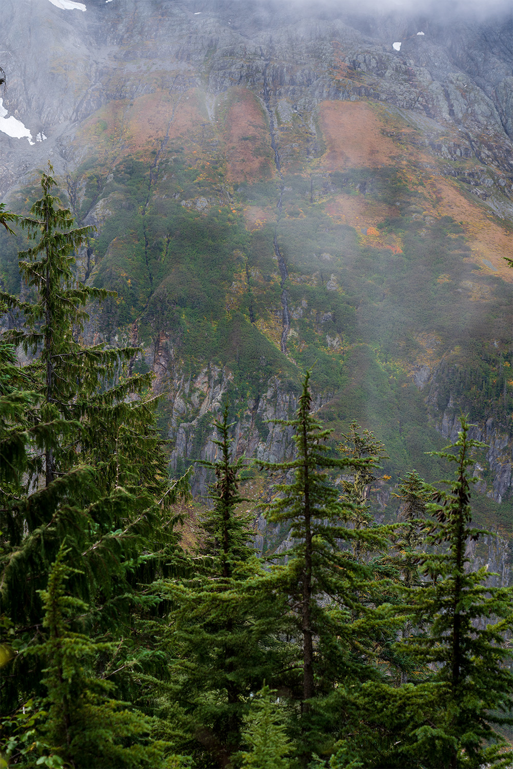 waterfalls north cascades cascade pass trail