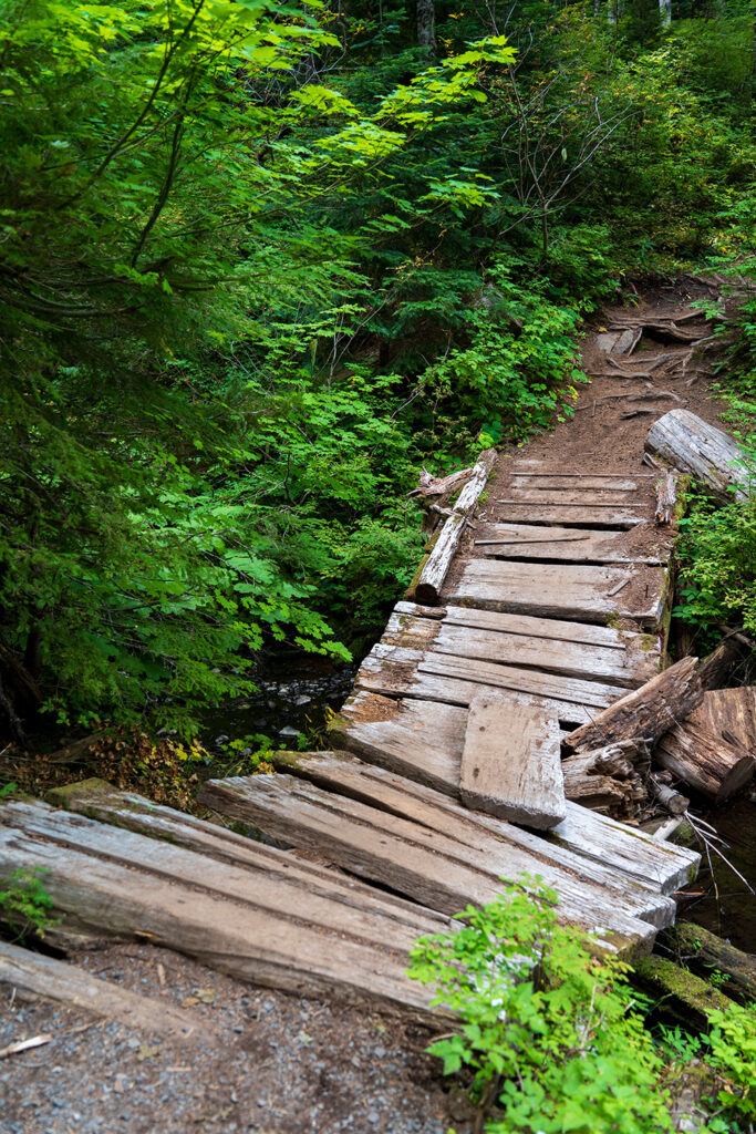 bridge pothole lake