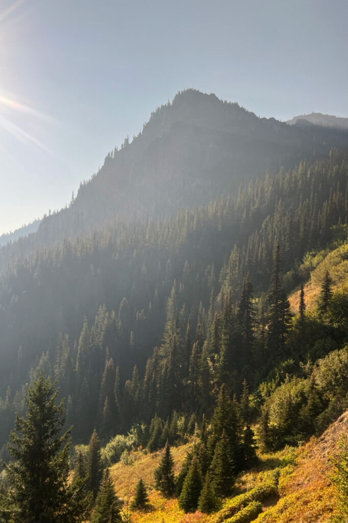 views on the mount townsend trail