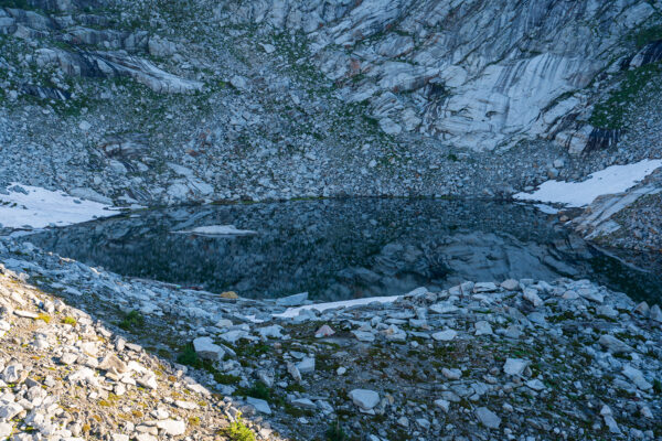 lake elan camping area at vesper peak