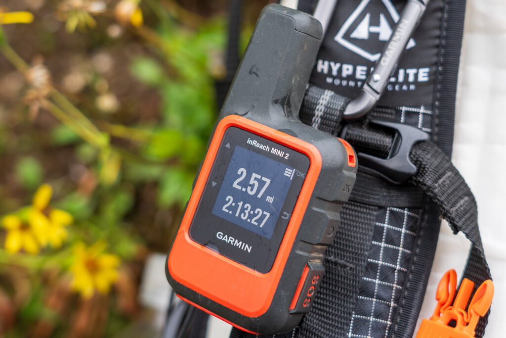 garmin inreach backpacking north cascades vesper peak