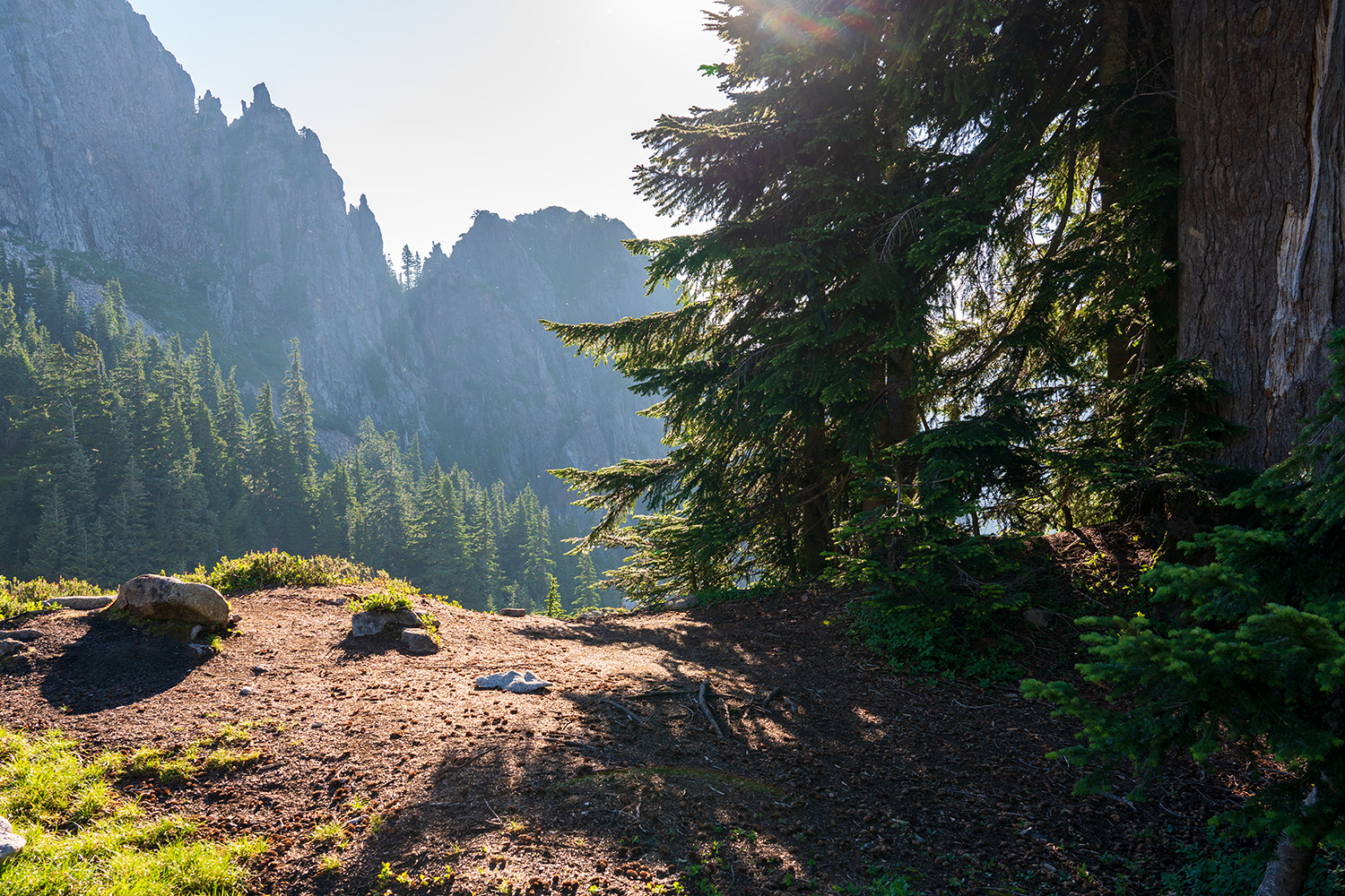 campsite high creek camps vesper peak