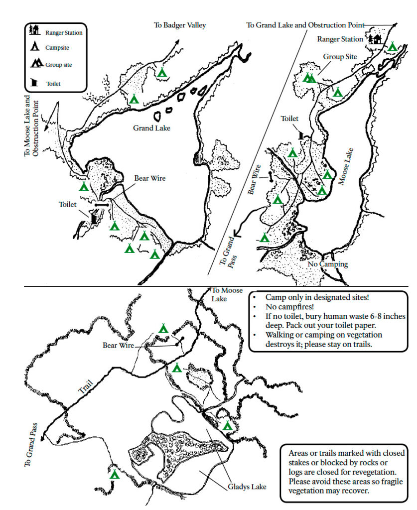 Badger Valley to Grand Pass Loop