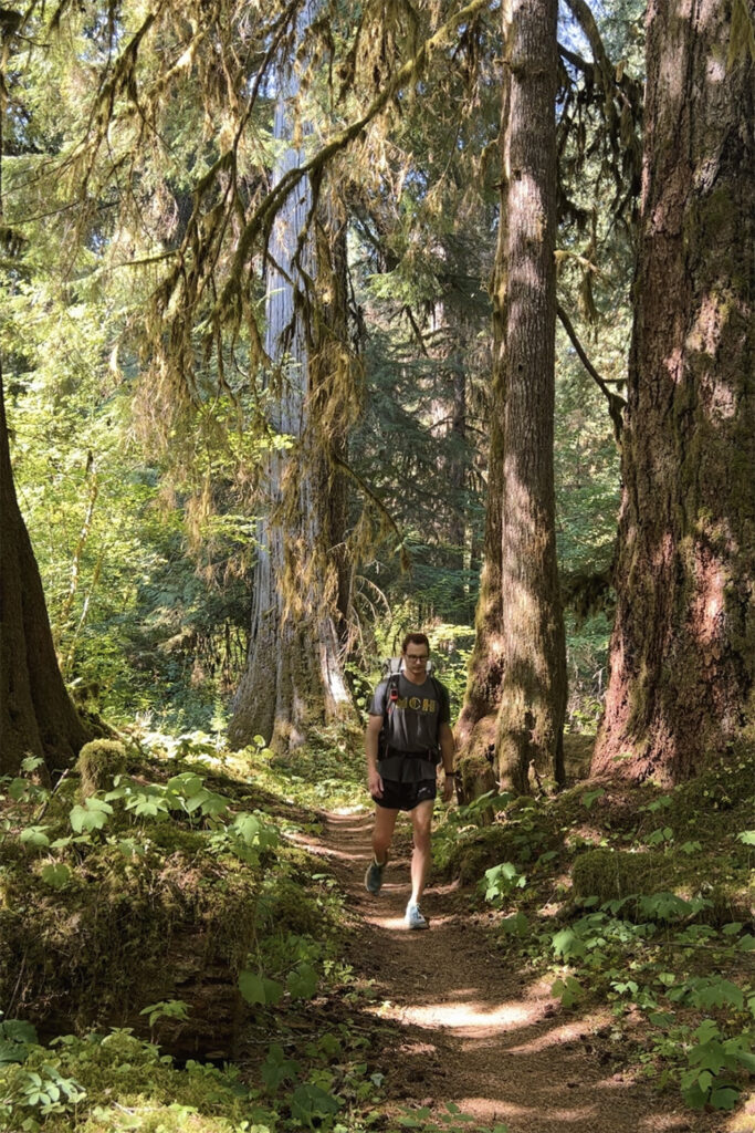 Hoh River to Blue Glacier