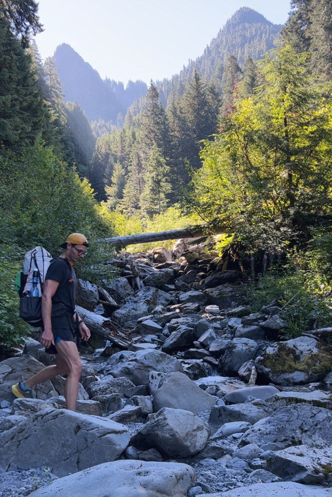 Hoh River to Blue Glacier